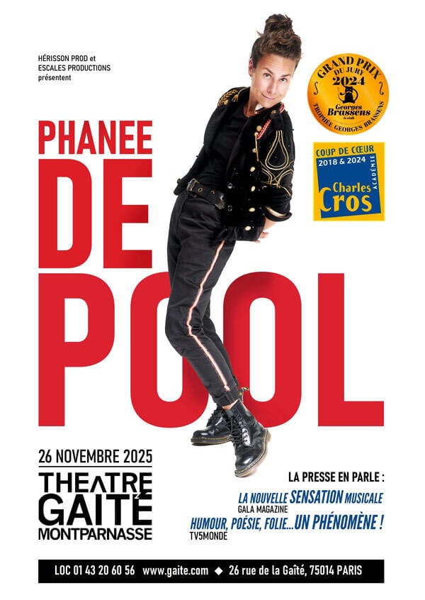 Phanee De Pool Gaîté Montparnasse La claque