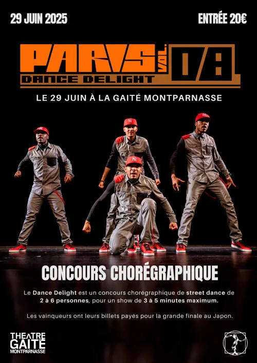 visuel-paris-dance-delight-8 Alexis Le Rossignol Affiche Gaite