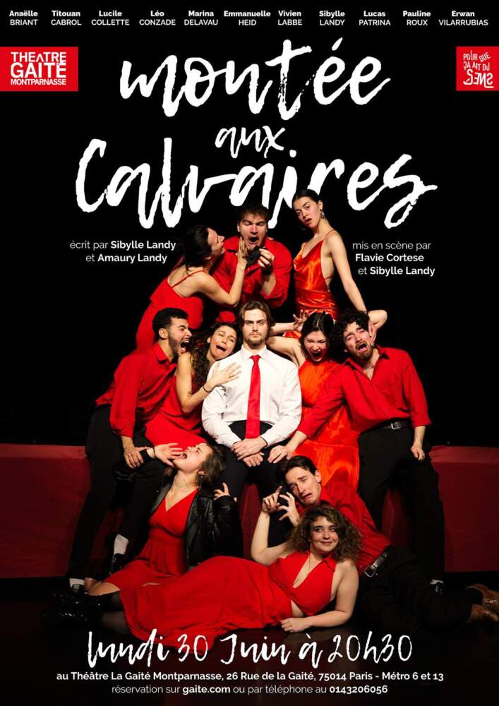 Affiche de Alba et Sadaf au Théâtre des Mathurins