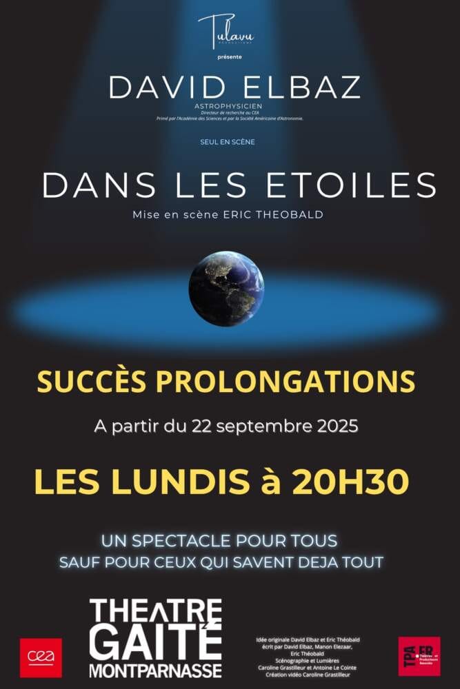 Affiche Dans les etoiles gaite montparnasse