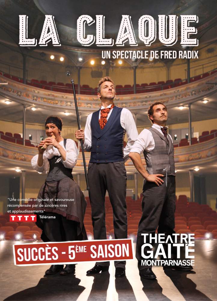La-claque-5-billetterie Affiche de La Claque